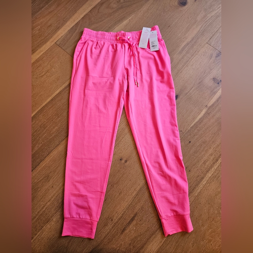 Lilly Pulitzer Lillabeth UPF 50+ Pant in Roxie Pink, Size Small
